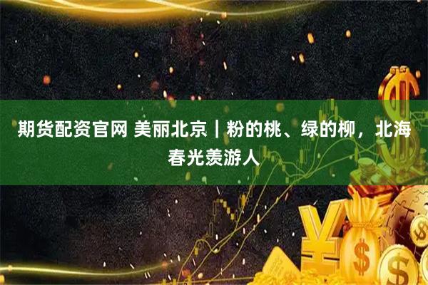 期货配资官网 美丽北京｜粉的桃、绿的柳，北海春光羡游人